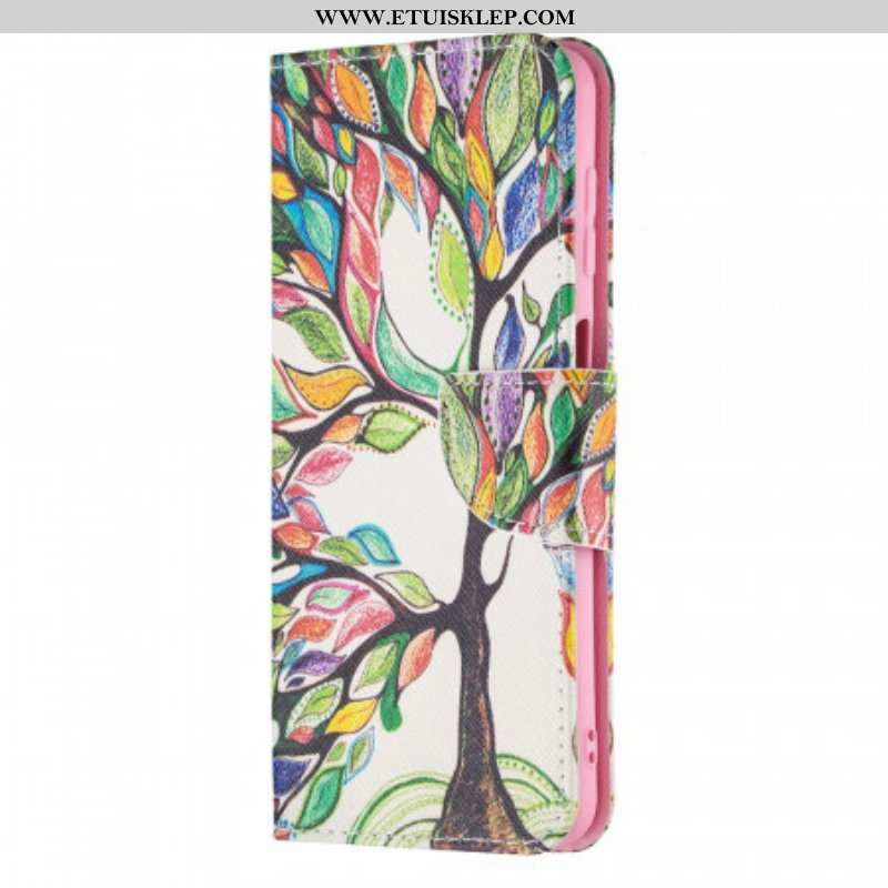 Obudowa Etui Na Telefon do Samsung Galaxy M32 Kolorowe Drzewo